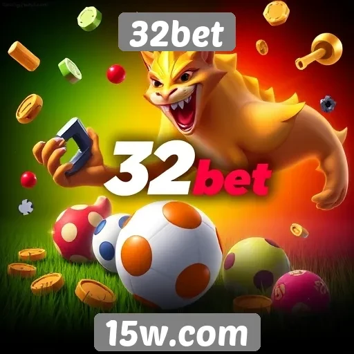 Variedade de jogos disponíveis na plataforma 32bet